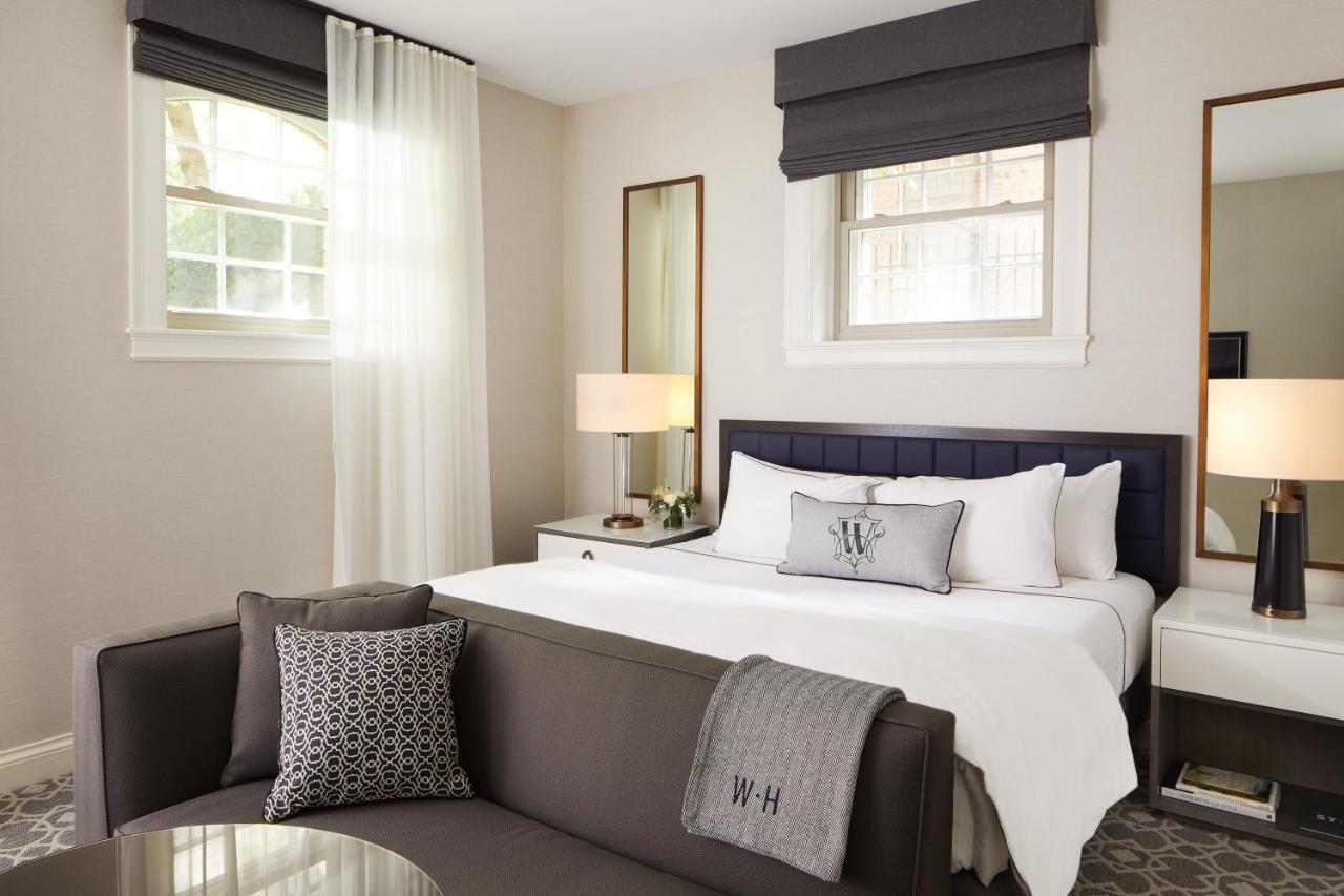 The Whitney Hotel Бостон Экстерьер фото A bedroom at the Hotel Washington